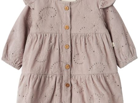 Lil Atelier Etherea Bine Loose Corduroy Kjole Hot on Sale