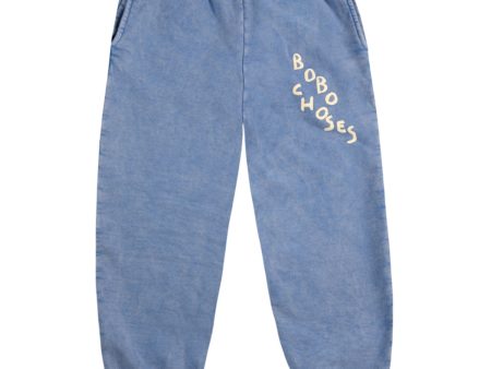 Bobo Choses Blue Jogging Bukser Online Hot Sale