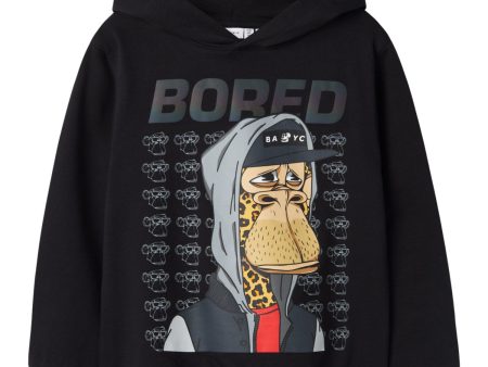 Name It Black Dico Bored Of Directors Regular Sweatshirt Online Sale