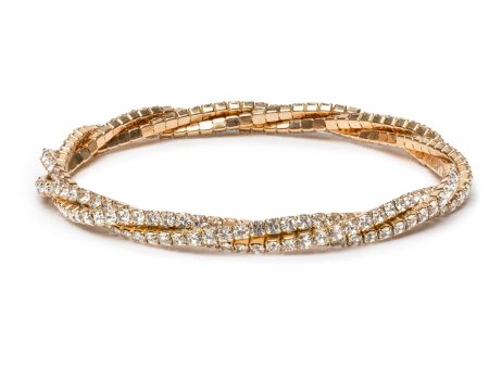 Great Pretenders Boutique Diamante Twist Armbånd Fashion