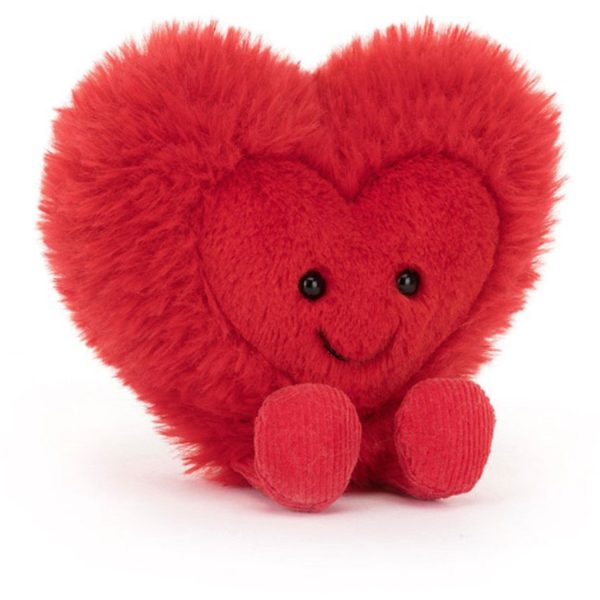 Jellycat Fun Love Amuseables Beatie hjerte lille 12 cm Supply