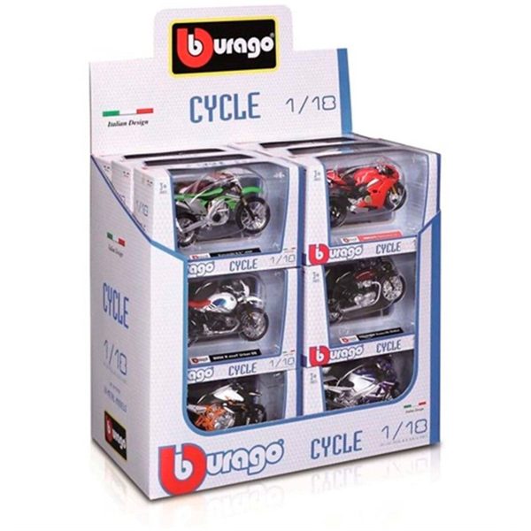 Bburago Motorcykel Assorteret Cheap