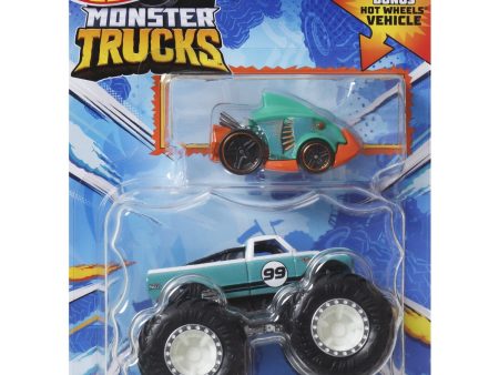 Hot Wheels Monster Trucks 1:64 Single and Promo Car Hot on Sale