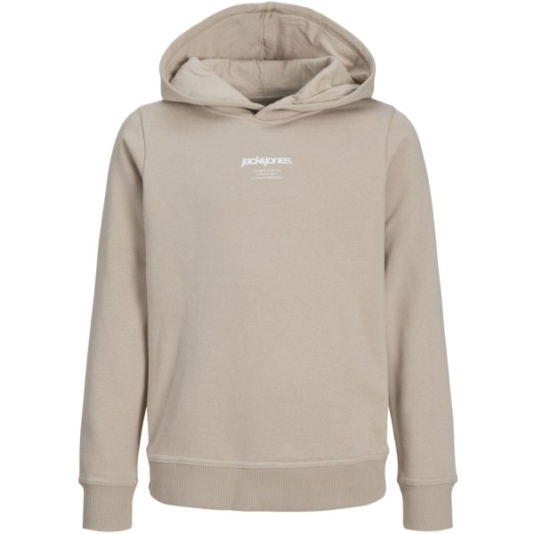 Jack & Jones Junior Pure Cashmere Tarmac Camo Back Print Hættetrøje Discount