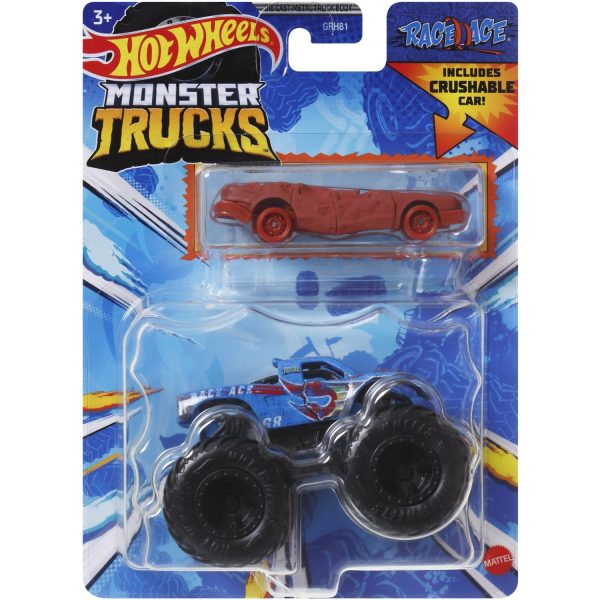 Hot Wheels Monster Trucks 1:64 Single and Promo Car For Discount