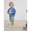 Bobo Choses Lys Blue Multicolor Stripes Denim Bukser Online now