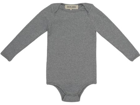 HOLMM Light Grey Balder Bomuld Body Online now