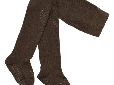 Gobabygo Chocolate Crawling Tights anti-slip Bomuld Online Hot Sale