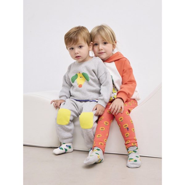 Bobo Choses Offwhite Funny Snail All Over Korte Strømper on Sale