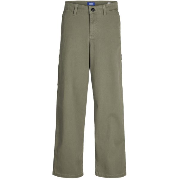 Jack & Jones Junior Dusty Olive Alex Co Carpenter Bukser Noos Cheap