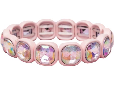 Great Pretenders Boutique Chic Swiftie Pink Gem Armbånd For Sale