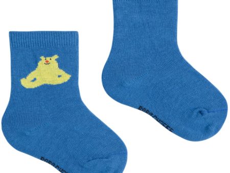 Bobo Choses Multicolor Hug Me Bjørn Kort Sock 2-Pak Online Sale