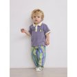 Bobo Choses Lys Blue Multicolor Stripes Denim Bukser Online now